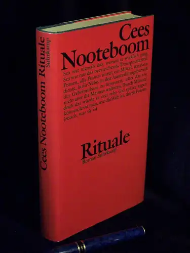Nooteboom, Cees: Rituale - Roman -  LAGERRÄUMUNG. 