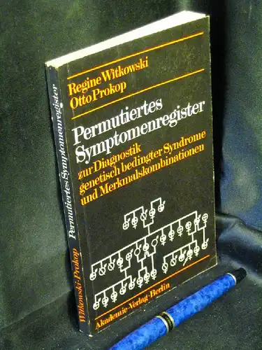 Witkowski, Regine und Otto Prokop: Permutiertes Symptomenregister zur Diagnostik genetisch bedingter Syndrome und Merkmalskombinationen -  LAGERRÄUMUNG. 