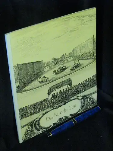 Das barocke Fest. 7. Oktober - 20. November 1966. -  LAGERRÄUMUNG. 