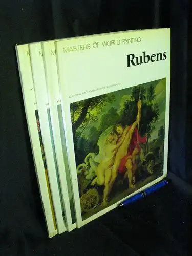 Masters of World Paiting Rubens, Ilja Repin, Van Dongen, Paul Gaugin (4 Bücher). 