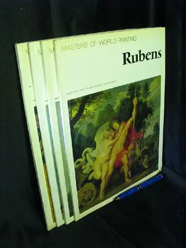 Masters of World Paiting Rubens, Ilja Repin, Van Dongen, Paul Gaugin (4 Bücher) -  LAGERRÄUMUNG. 