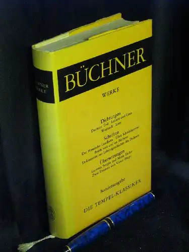 Büchner, Georg: Sämtliche Werke - aus der Reihe: Die Tempel-Klassiker. 