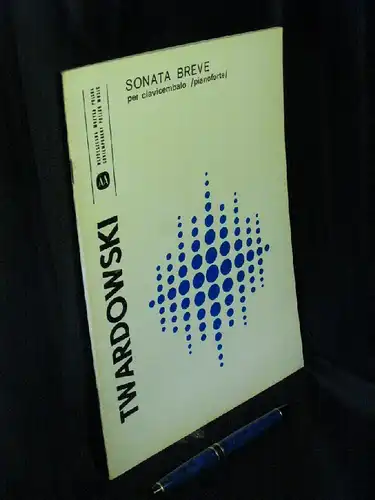 Twardowski, Romuald: Sonata breve per clavicembalo pianoforte -  LAGERRÄUMUNG. 