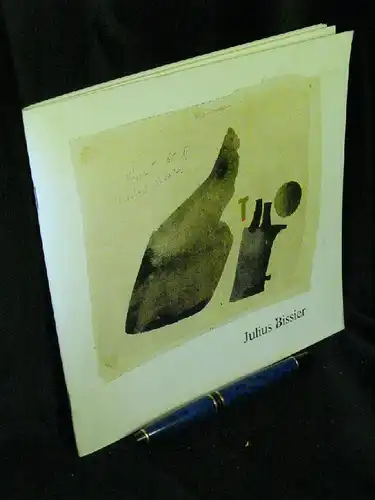 Julius Bissier 1893 (Freiburg i.Br.) - 1965 (Ascona) - Eine Ausstellung der Kunstsammlung Nordrhein-Westfalen Düsseldorf -  LAGERRÄUMUNG. 