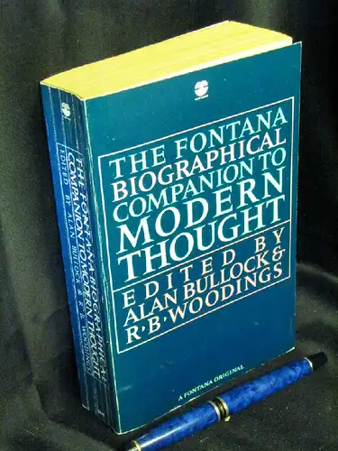 Bullock, Alan sowie R.B. Woodings (Herausgeber): The Fontana Biographical Companion to Modern Thought. 