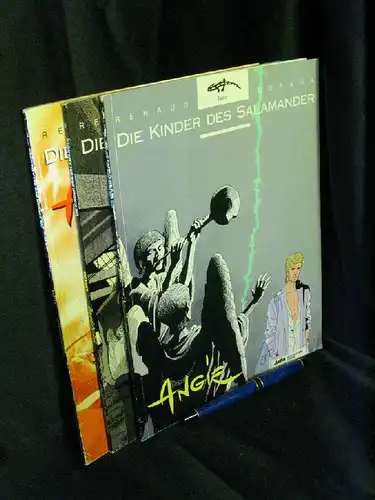 Dufaux + Renaud: Die Kinder des Salamanders (Band 1-3) - 1: Angie / 2: Arkadin / 3: Alicia. 