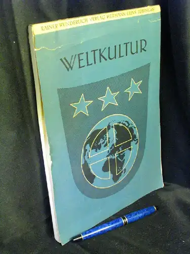 Orthbandt, Eberhard (Herausgeber): Weltkultur - Kalender für das Jahr 1948 -  LAGERRÄUMUNG. 