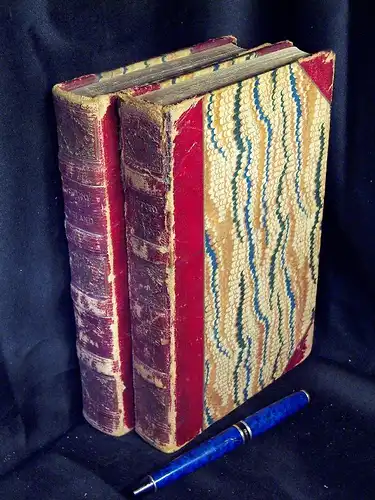 Hughes, T.S: The History of England, from the Accession of George III., 1760, to the Accession of Queen Victoria, 1837. Vol. 1+2 (von 7) -  LAGERRÄUMUNG. 