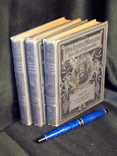 Rellstab, Ludwig: 1812. ein historischer Roman. Band 2-4 (von 5) - aus der Reihe: Die besten Romane der Weltliteratur in neuen Ausgaben - Erste Serie - Band: 8-10 LAGERRÄUMUNG. 