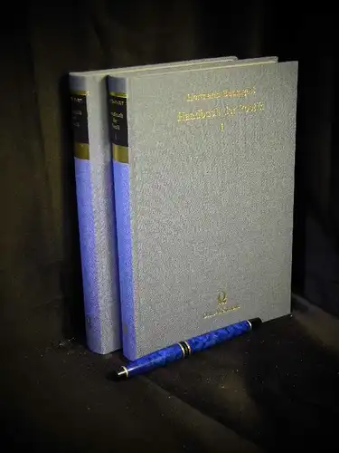 Baumgart, Hermann: Handbuch der Poetik I+II - Eine kritisch-historische Darstellung der Theorie der Dichtkunst - Band 1: Abschnitt I bis XVIII. + Band 2: Abschnitt XIX bis XXX. - aus der Reihe: Bewahrte Kultur. 