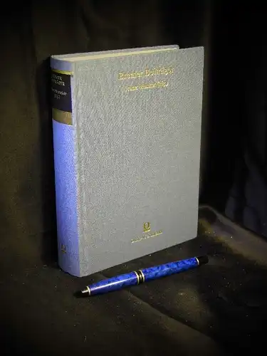Muncker, Franz (Herausgeber): Bremer Beiträger - (Deutsche National-Literatur). Erster Teil: Gellerts Fabeln und geistliche Dichtungen, Zweiter Teil: Rabener, Cramer, Schlegel, Zachariä. - aus der Reihe: Bewahrte Kultur -  LAGERRÄUMUNG. 