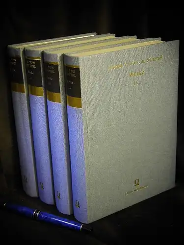 Scheffel, Joseph Victor von: Werke - 4 Bände (komplett) - erster bis vierter Band (Meyers Klassiker -Ausgaben) - aus der Reihe: Bewahrte Kultur. 