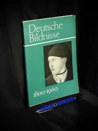 Staatliche Museen zu Berlin, Nationalgalerie (Herausgeber): Deutsche Bildnisse 1800-1960 - Ausstellung der Lucas-Cranach-Kommission beim Ministerium für Kultur -  LAGERRÄUMUNG. 