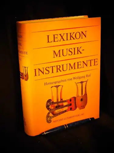 Ruf, Wolfgang (Herausgeber): Lexikon Musikinstrumente -  LAGERRÄUMUNG. 