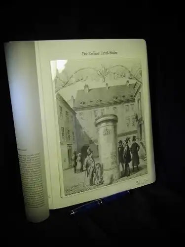 Nordmann, F.G: Die Berliner Litfaß-Säulen - Berlin's neue Anschlag Säulen - aus der Reihe: Berlin Edition - Band: BE 01005. 
