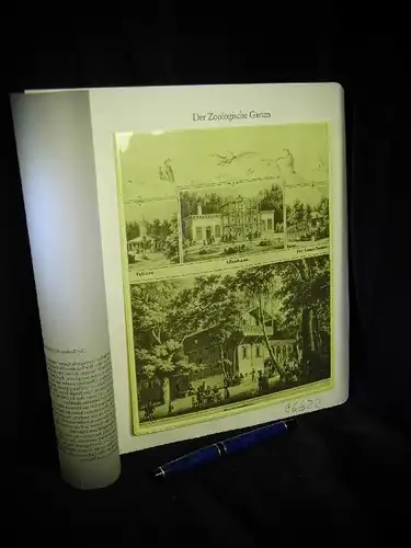 Mützel, Heinrich: Der Zoologische Garten bei Berlin - Lithographie von Heinrich Mützel im Schloß Charlottenburg - aus der Reihe: Berlin Edition - Band: BE 01007. 