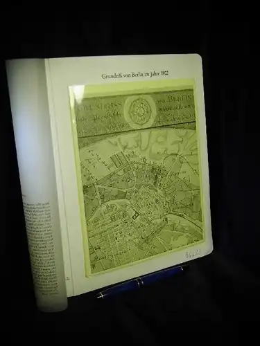 Julius, Friedrich Ernst: Grundriß von Berlin, Königliche Preußische Haupt- und Residenzstadt, vermessen im Jahre 1802 - Kupferstich im Schloß Charlottenburg - aus der Reihe: Berlin Edition - Band: BE 01008. 