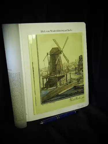 Rosenberg, J: Blick vom Windmühlenberg auf Berlin - Kolorierter Kupferstich im Berlin Museum - aus der Reihe: Berlin Edition - Band: BE 01009. 