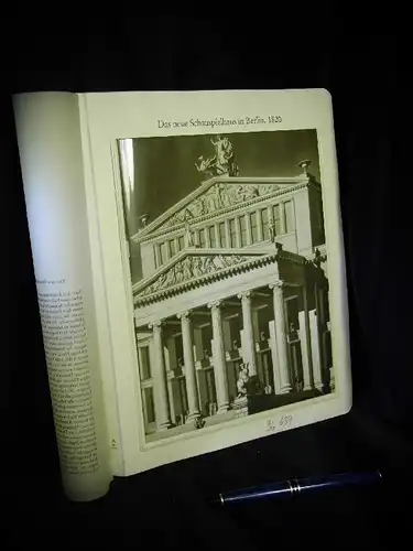 Jügel, Friedrich: Das neue Schauspielhaus in Berlin - Aquatintaradierung nach Schinkel im Berlin Museum - aus der Reihe: Berlin Edition - Band: BE 01025. 