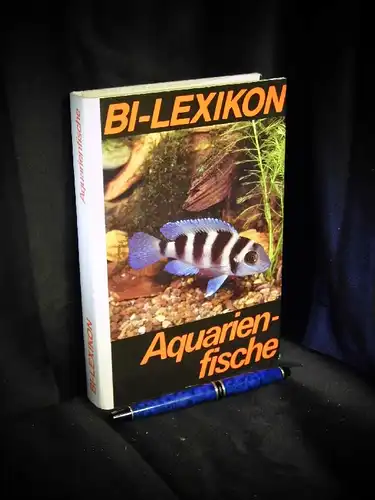 Meyer, Rolf: BI-Lexikon Aquarienfische - mit zahlreichen Textabbildungen und 32 Farbtafeln -  LAGERRÄUMUNG. 