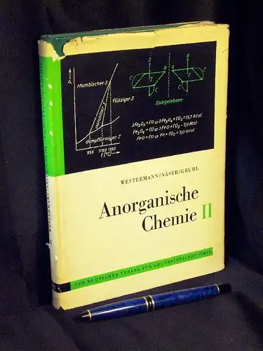 Westermann, Klaus und Karl-Heinz Näser, Karl-Heinz Gruhl: Anorganische Chemie Band II - Nebengruppenelemente und spezielle Gebiete. 