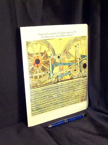 Typenzeichnung der Eilzuglokomotiven B 9 der bayerischen Staatsbahnen, Blatt 2 - aus der Reihe: Deutsche Eisenbahn Edition EBE - Band: 01028 LAGERRÄUMUNG. 