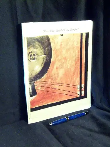 Warnplakat - Vorsicht! Haltet Umschau! - Plakat zu Unfallverhütung - aus der Reihe: Deutsche Eisenbahn Edition EBE - Band: 01033 LAGERRÄUMUNG. 