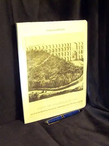 Ansicht des Götzschthales bei Mylau mit der im Bau begiffenen Göltzschal-Überbrückung in ihrer Vollendung dargestellt - aus der Reihe: Deutsche Eisenbahn Edition EBE - Band: 01040. 