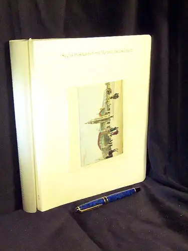 Sechs Postkarten mit Bahnhofsansichten - Hamburg, Bremen, Karlsruhe, Dresden, Leipzig, Hannover - aus der Reihe: Deutsche Eisenbahn Edition EBE - Band: 01055 LAGERRÄUMUNG. 