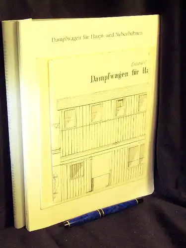 Dampfwagen für Haupt- und Nebenbahnen - aus der Reihe: Deutsche Eisenbahn Edition EBE - Band: 01064. 