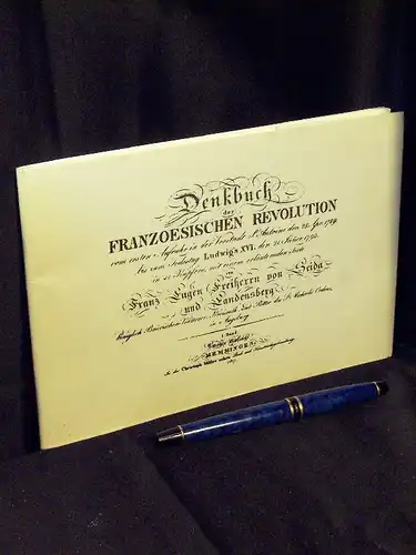 Till, Klaus: Denkbuch der Französischen Revolution - Ausstellung vom 1.7. bis 24.9.1989 -  LAGERRÄUMUNG. 