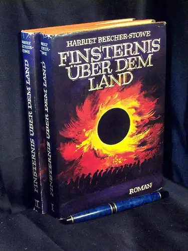 Beecher-Stowe, Harriet: Finsternis über dem Land - Roman - Erster + zweiter Band -  LAGERRÄUMUNG. 