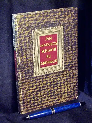 Porebski, Mieczyslaw: Jan Matejkos Schlacht bei Grünwald - aus der Reihe: Kleinodien Polnischer Kunst -  LAGERRÄUMUNG. 