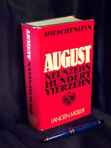 Solschenizyn, Alexander: August Neunzehnhundertvierzehn. 
