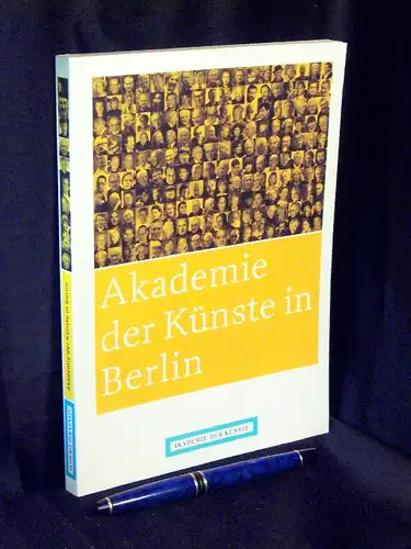 Akademie der Künste (Herausgeber): Akademie der Künste in Berlin -  LAGERRÄUMUNG. 