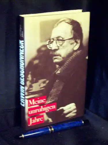 Geschonneck, Erwin: Meine unruhigen Jahre - Kindheit und Jugend (1906-1929), Reifezeit (1929-1933), Jahre der Prüfung (1933-1939), Jahre der Bewährung (1939-1945), Neubeginn (1945-1949), Aufbruch (1949-1956), Erreichtes und Werkstatt (seit 1956). 