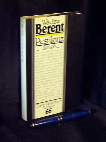 Berent, Waclaw: Pestilenz - Roman - aus der Reihe: Gustav Kiepenheuer Bücherei - Band: 66 LAGERRÄUMUNG. 