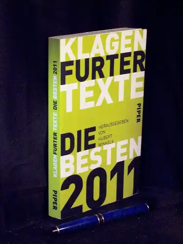 Winkels, Hubert (Herausgeber): Klagenfurter Texte Die Besten 2011 - Die 35. Tage der deutschsprachigen Literatur in Klagenfurt -  LAGERRÄUMUNG. 