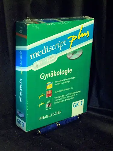 Gynäkologie CD-ROM : 8/93 - 8/00 , kommentierte Examensfragen zum Fach Gynäkologie, plus Roche Lexikon Medizin 4.0, plus Vertiefungstexte und Zusatzabbildungen aus Goerke/Valet, Kurzlehrbuch der Gynäkologie und Geburtshilfe , GK 3  -  LAGERRÄUMUNG. 