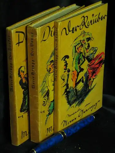 Grengg, Marie: Der Henker - Der Räuber - Die Venus - Novelle (3 Bände der 5bändigen Novellenausgabe). 
