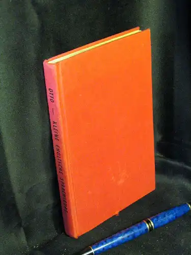 Otto, Emil: Kleine Englische Sprachlehre - für Schul-, Privat- und Selbstunterricht - Methode Gaspey-Otto-Sauer -  LAGERRÄUMUNG. 