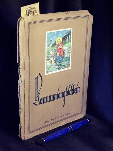 Bachmann, Heinr. (Schriftleiter): Kommunionglöcklein - Wochenschrift für Erstkommunikanten, 49. Jahrgang, Nr.1/2 bis 15/16. 