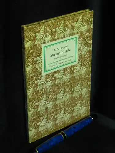 Waggerl, Karl Heinrich: Du und Angela - Fünf Erzählungen - aus der Reihe: IB Insel-Bücherei - Band: 204 [2] LAGERRÄUMUNG. 
