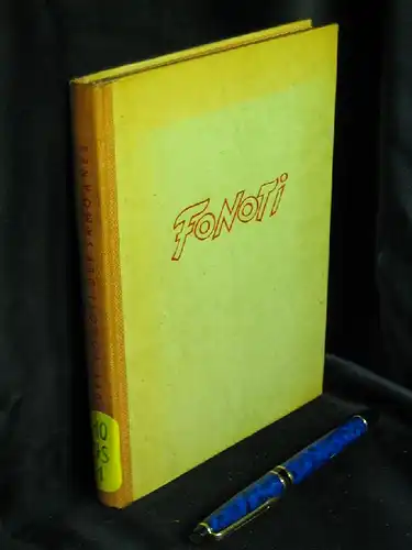 Schöndube, Otto: Fonoti - Der Samoaner -  LAGERRÄUMUNG. 