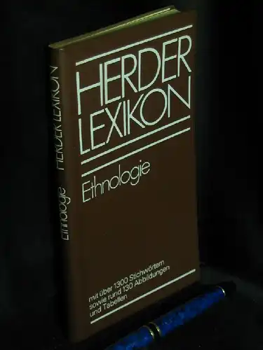 Grohs-Paul, Waltraud und Max Paul (Bearbeiter): Herder Lexikon Ethnologie -  LAGERRÄUMUNG. 