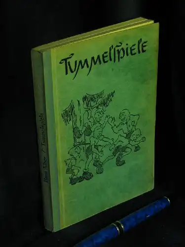 Alber, Hans (Sammlung, Bearbeitung): Tummelspiele - Zweites Spielhandbuch des Schweizerischen  Jungwachtbundes -  LAGERRÄUMUNG. 