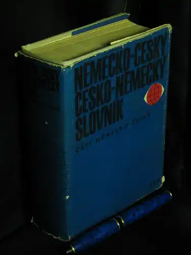 Widimsky, Frantisek: Nemecko-Česky a Česko-Nemecky Slovnik - nemecko-ceska cast (deutsch-tschechisch, tschechisch-deutsch) -  LAGERRÄUMUNG. 