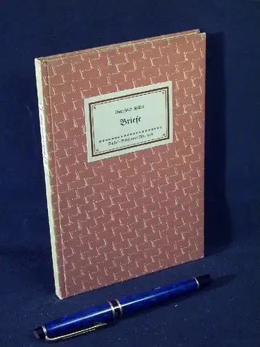 Keller, Gottfried: Briefe - aus der Reihe: IB Insel-Bücherei - Band: 528 [1B] LAGERRÄUMUNG. 