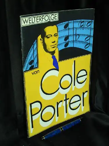 Porter, Cole: Welterfolge von Cole Porter - Ausgabe für Gesang und Klavier -  LAGERRÄUMUNG. 