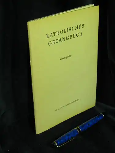 Schollmeyer, Karl (Herausgeber): Katholisches Gesangbuch - Vorsängerheft -  LAGERRÄUMUNG. 